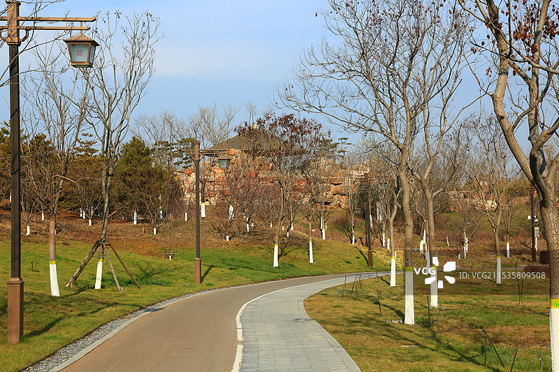 雄安新区悦榕公园中苑图片素材