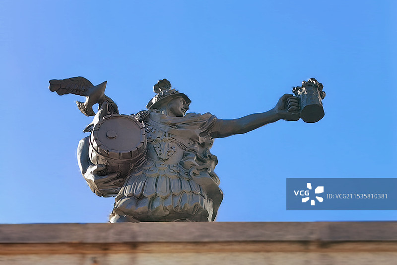 雕像—啤酒之都图片素材