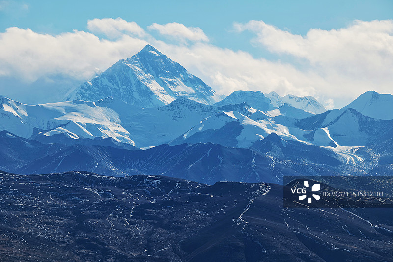 珠穆朗玛峰图片素材