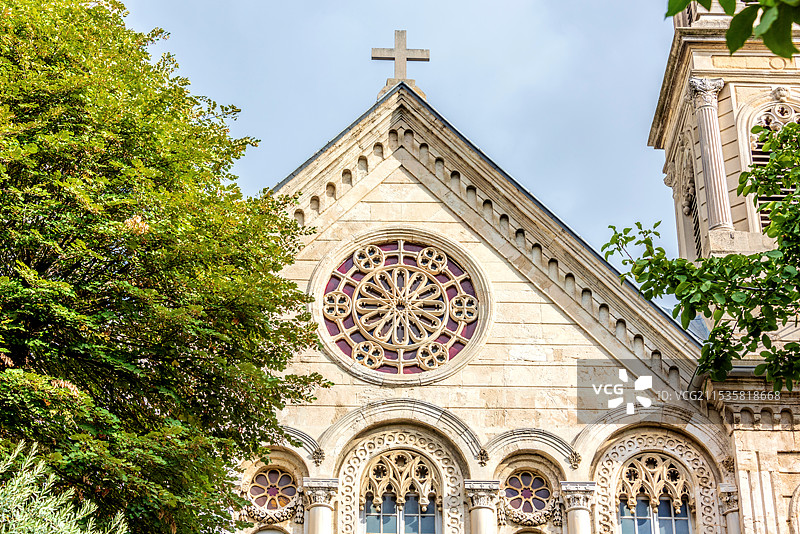 土耳其伊斯坦布尔的教堂建筑图片素材