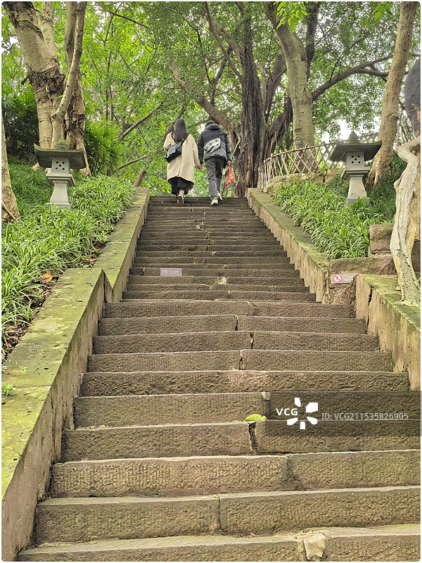 游重庆磁器口古镇71图片素材