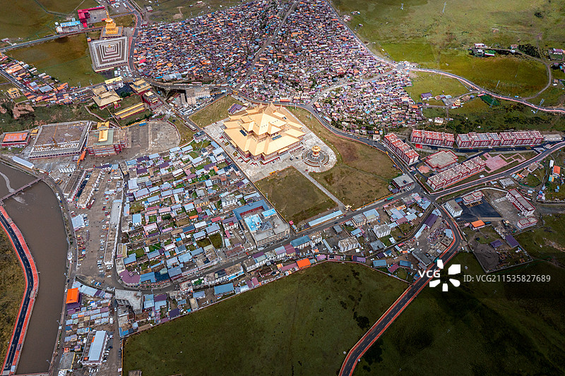 亚青寺图片素材