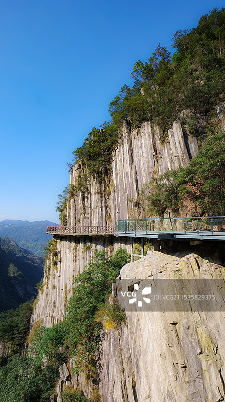 雁荡山显胜门图片素材