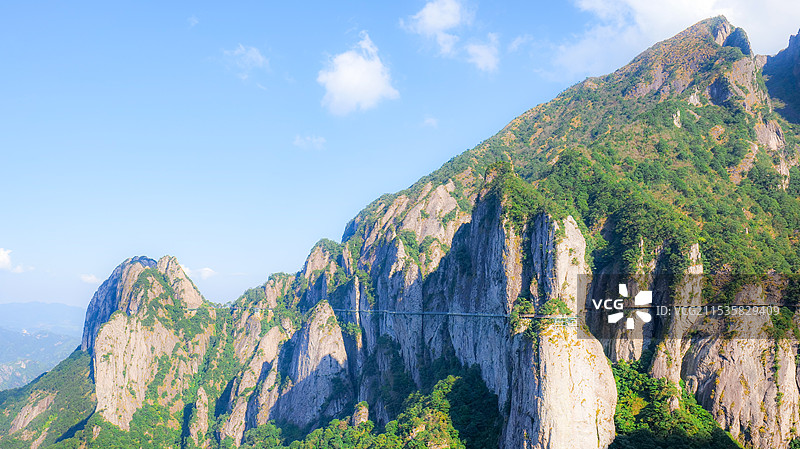 雁荡山显胜门图片素材