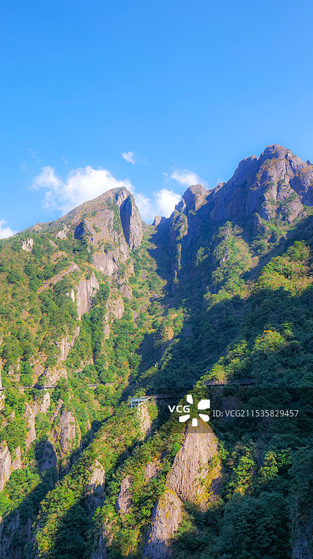 雁荡山显胜门图片素材