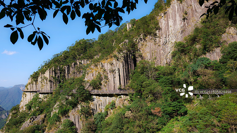 雁荡山显胜门图片素材