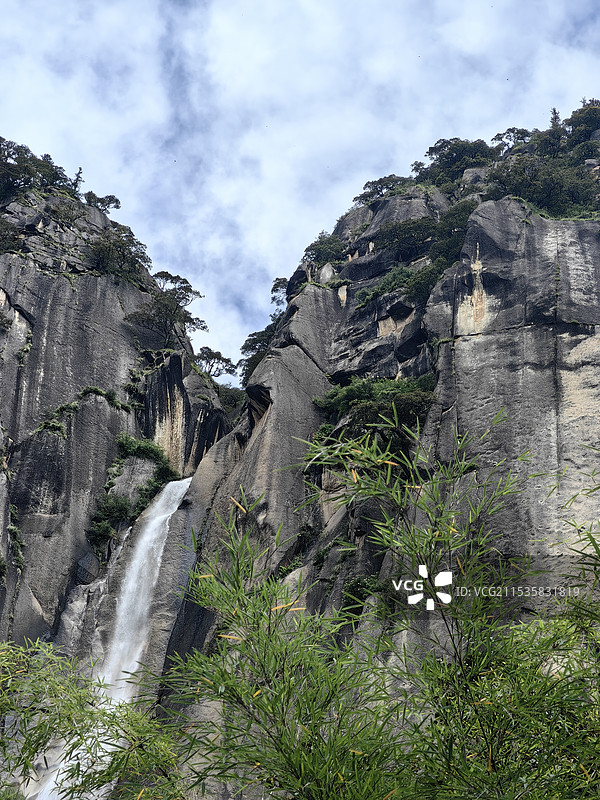 林芝卡定沟天佛瀑布随拍纪实图片素材