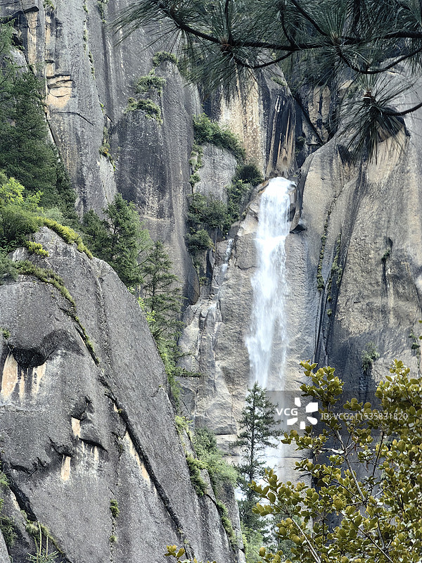 林芝卡定沟天佛瀑布随拍纪实图片素材