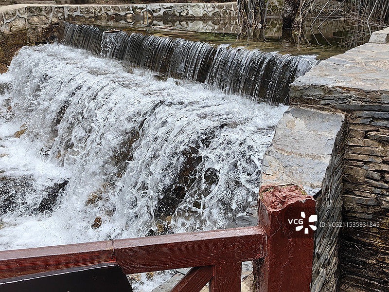 林芝卡定沟天佛瀑布随拍纪实图片素材