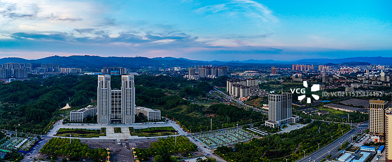 怀化市 鹤城区 体育中心 天星广场 听溪阁 万达 人民公园图片素材