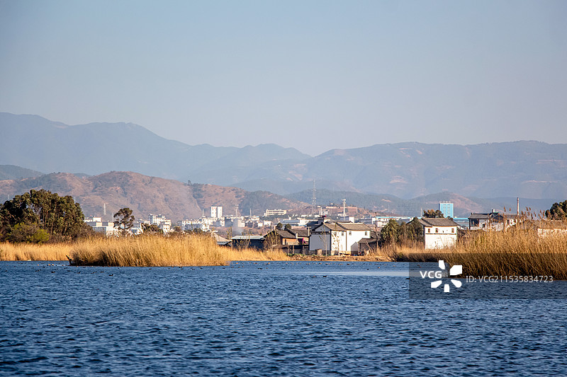 大理西湖景区图片素材