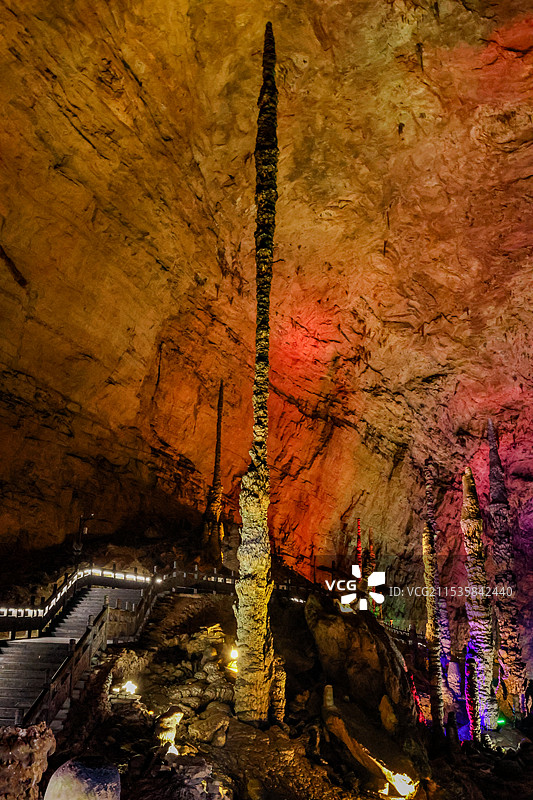 张家界黄龙洞图片素材