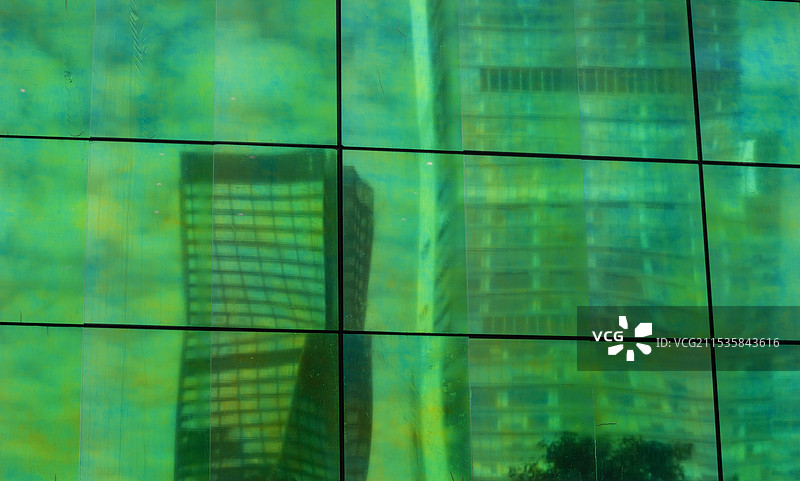 彩色玻璃幕墙图片素材