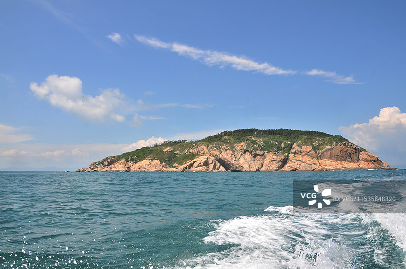 广东汕尾市红海湾海岛风光图片素材
