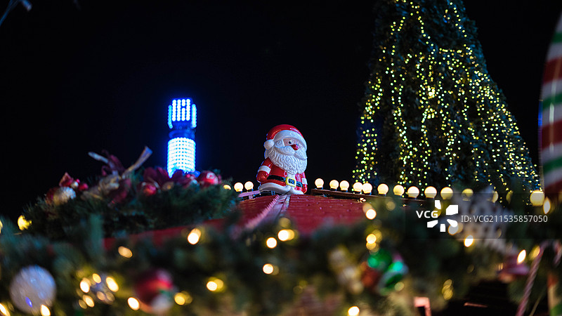 英国伯明翰圣诞集市图片素材