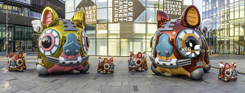 北京三里屯太古里购物商场图片素材