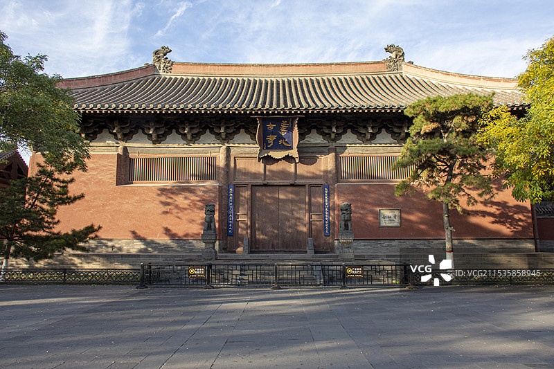 山西大同善化寺图片素材