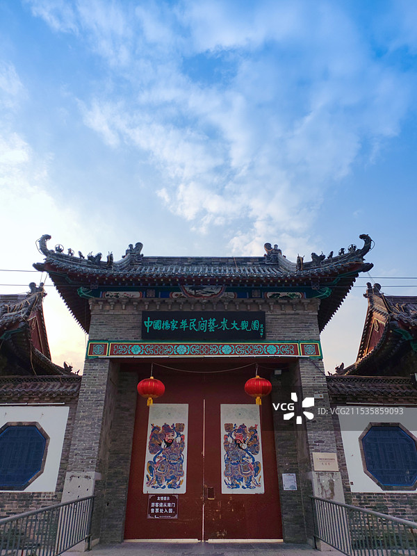 杨家埠民间艺术大观园图片素材