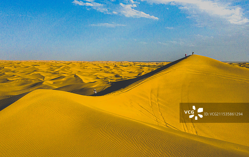库布齐沙漠图片素材