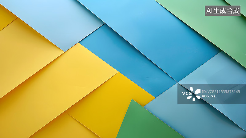 【AI数字艺术】彩色折纸纹理纸张背景图片素材