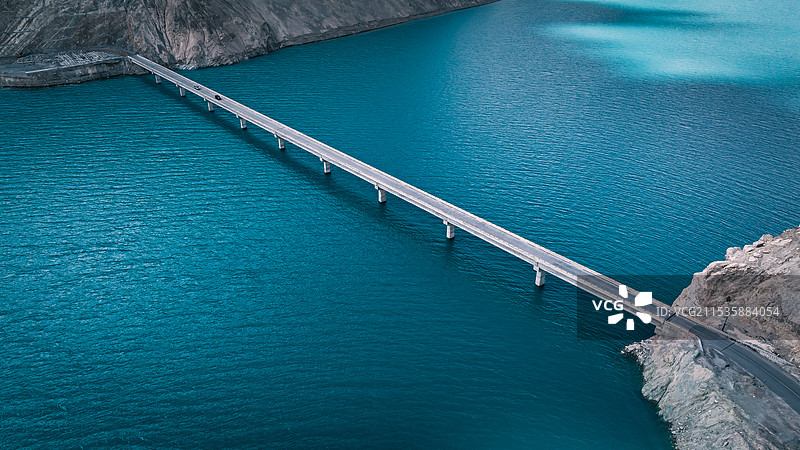 新疆·班迪尔蓝湖图片素材