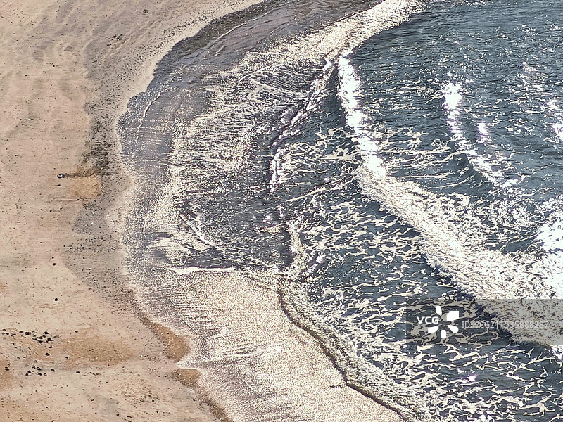 沙滩大浪图片素材