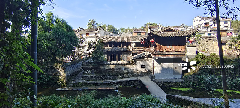 上饶婺源李坑景区图片素材