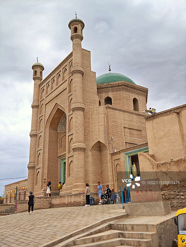 大美新疆:走进库车【库车大寺】图片素材