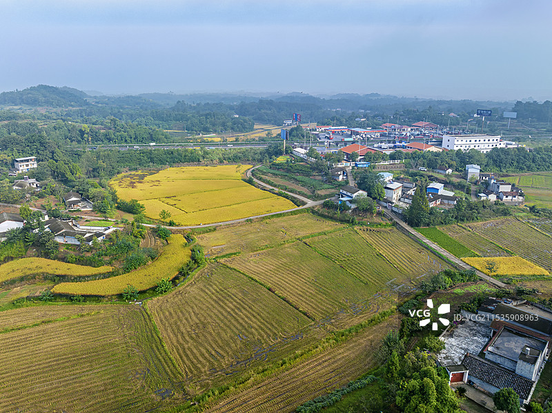 四川省德阳市罗江区安州镇图片素材
