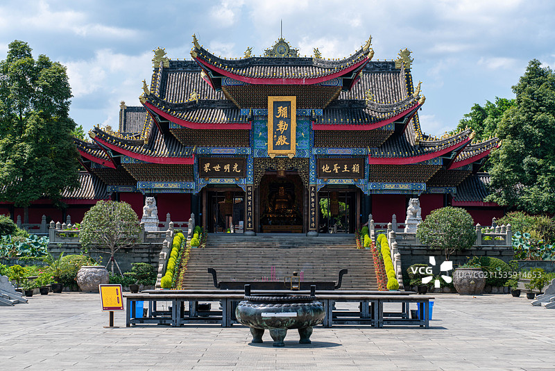 峨眉山大佛禅院图片素材