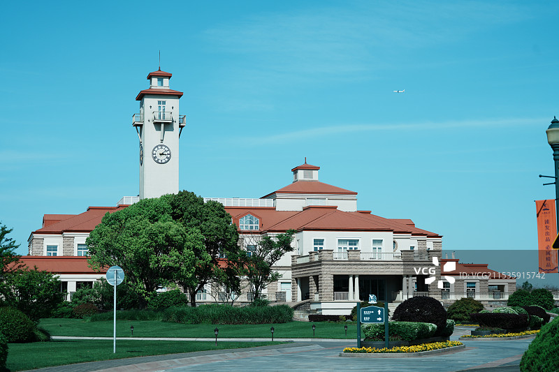 上海浦东林克司乡村高尔夫俱乐部图片素材