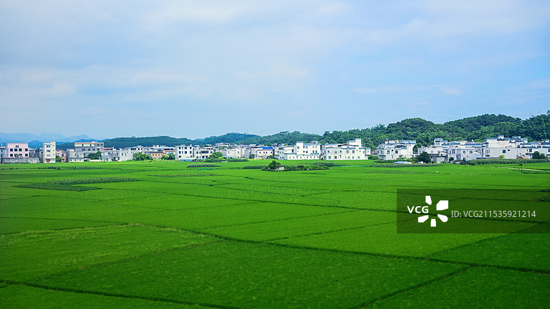 田园小镇图片素材