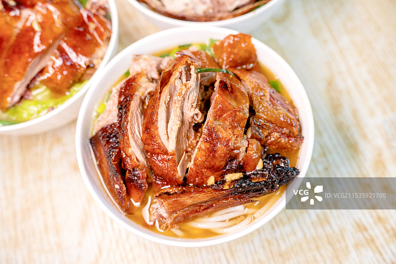 东莞牛魔王烧鹅广式烧鹅特写图片素材