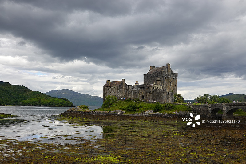 苏格兰北部之旅：高地郡艾琳多南古城堡图片素材