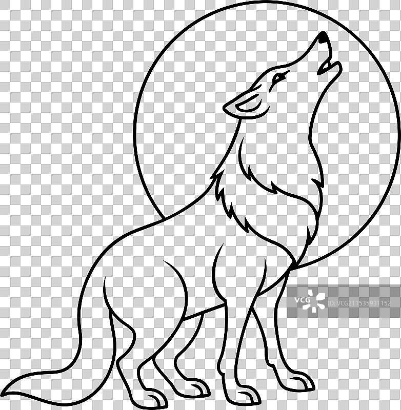 古老狼群的低语图片素材