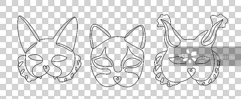 四轮摩托车的面具图片素材