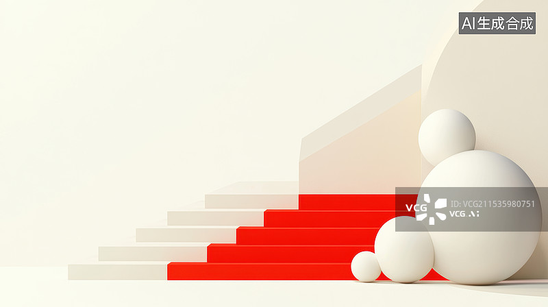 【AI数字艺术】现代简约几何背景图片素材