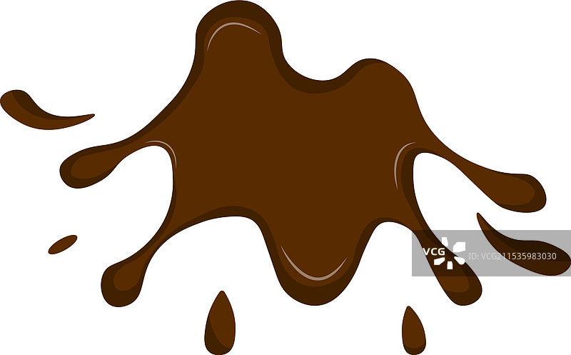 巧克力滴落图片素材