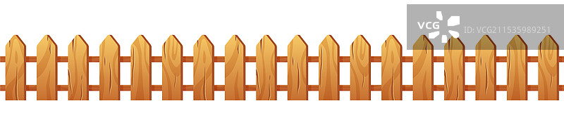 无缝木栅栏的形式图片素材