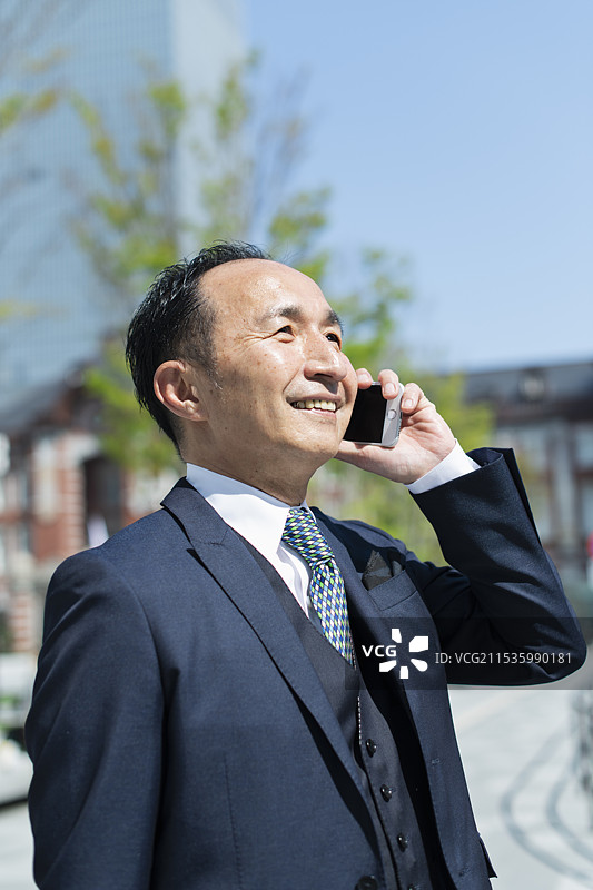 资深商人图片素材