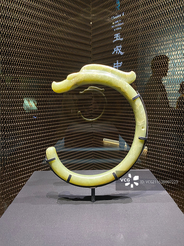 玉龙，玉润中华特展，南京博物院图片素材