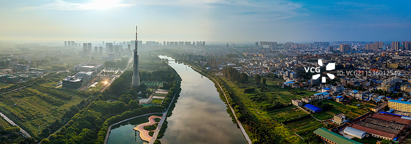 新野县 文化广场 中兴广场 森林半岛 人民路 人文纪念公园图片素材