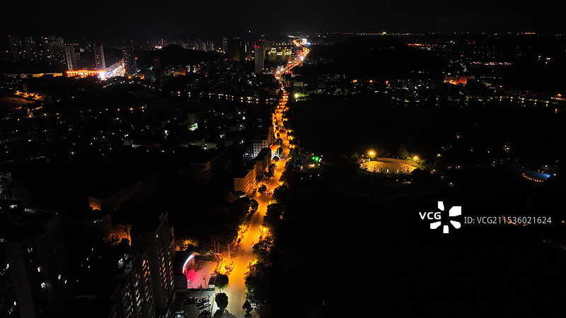 小城之夜图片素材