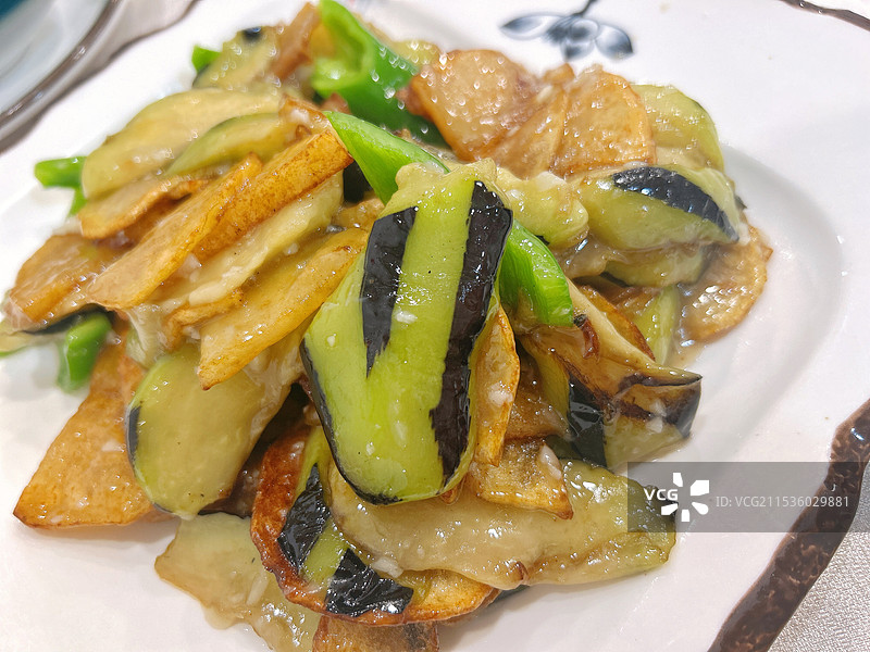 地三鲜图片素材