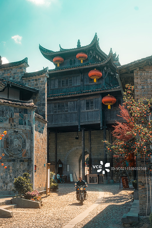 和平古镇图片素材