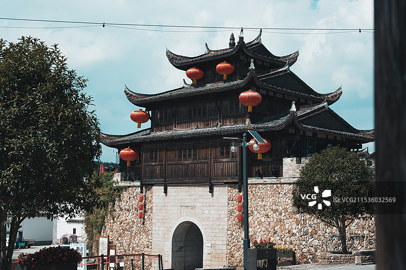 和平古镇图片素材