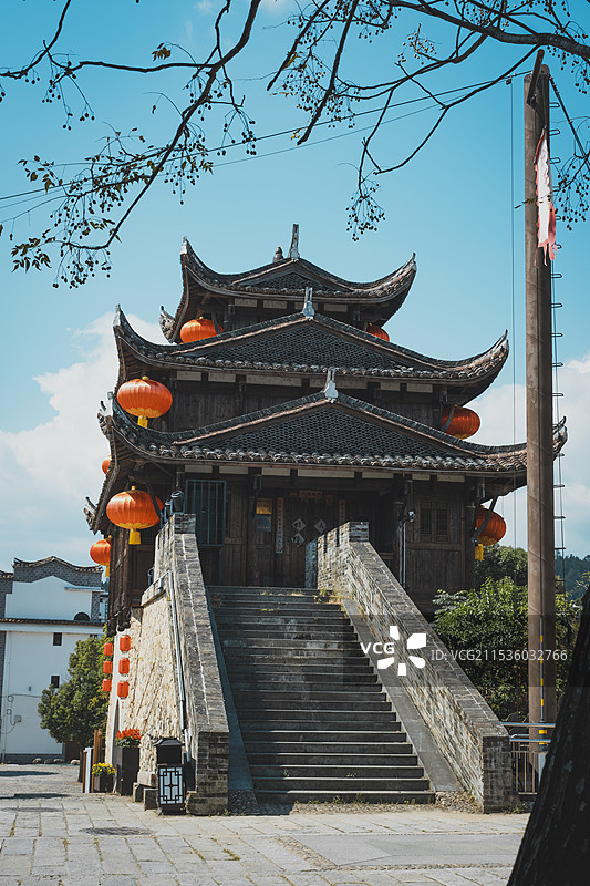 和平古镇图片素材