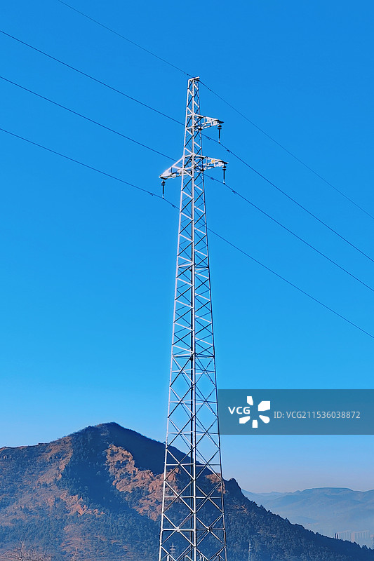 雄伟（高压电塔）图片素材
