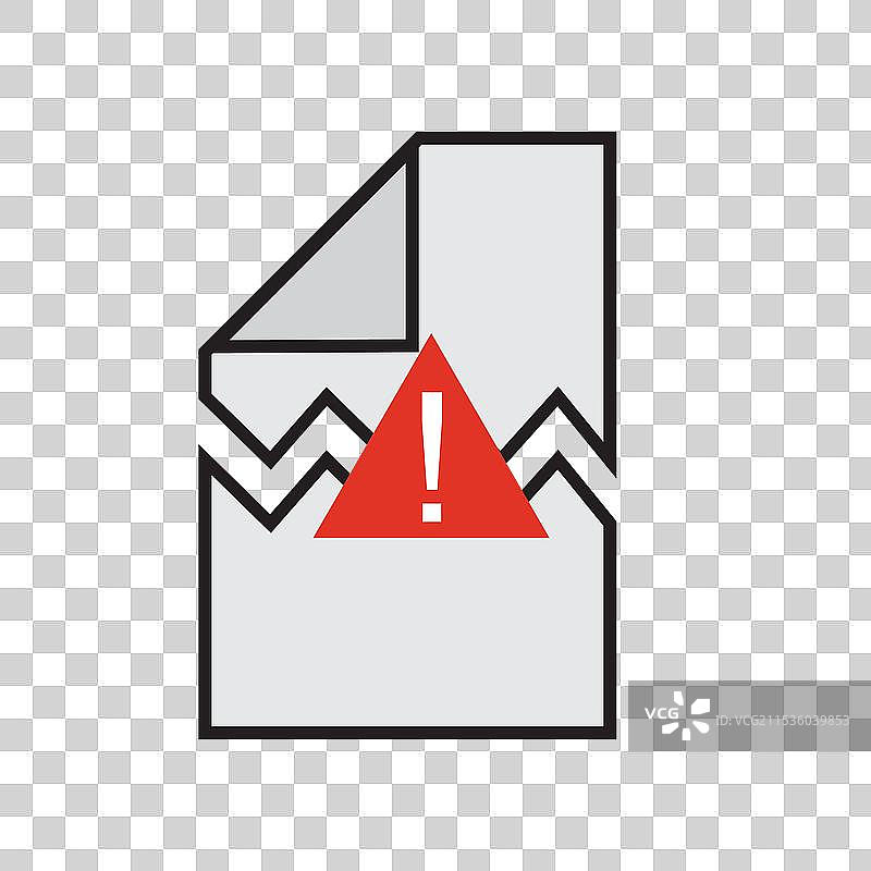 损坏的文件 数据损坏图片素材