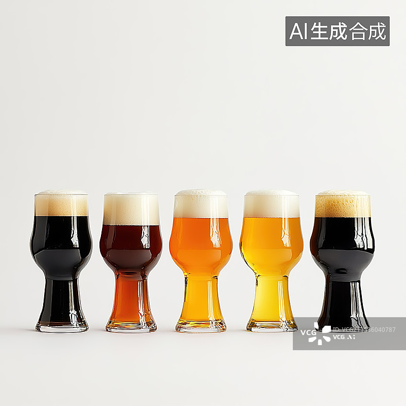 【AI数字艺术】啤酒的品鉴之旅图片素材